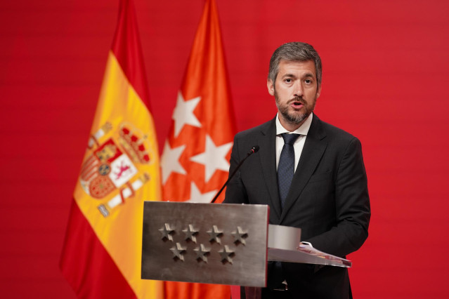 Archivo - El consejero de Presidencia, Justicia y Administración Local, Miguel Ángel García Martín.