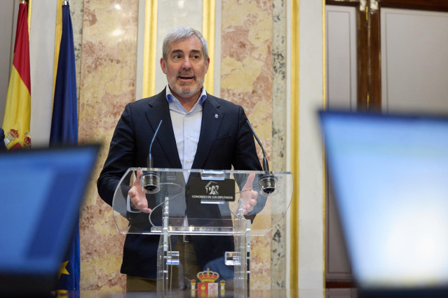 El presidente del Gobierno de Canarias, Fernando Clavijo, a 26 de junio de 2024, en Madrid (España).