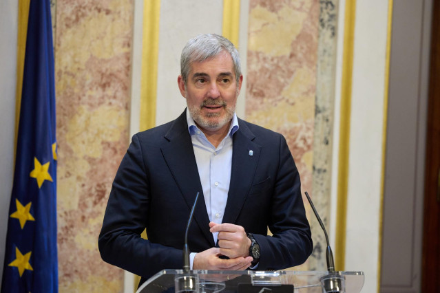 El presidente del Gobierno de Canarias, Fernando Clavijo, a 26 de junio de 2024, en Madrid (España).