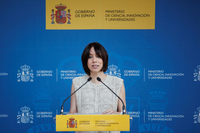 La ministra de Ciencia, Innovación y Universidades, Diana Morant, en imagen de archivo.