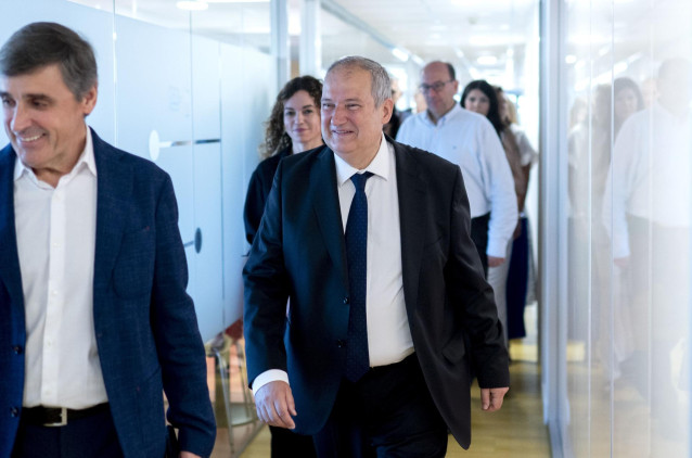El ministro de Industria y Turismo, Jordi Hereu, a su llegada a la sede de la Sociedad Mercantil Estatal para la Gestión de la Innovación y las Tecnologías Turísticas (SEGITTUR), a 11 de julio de 2024, en Madrid (España).