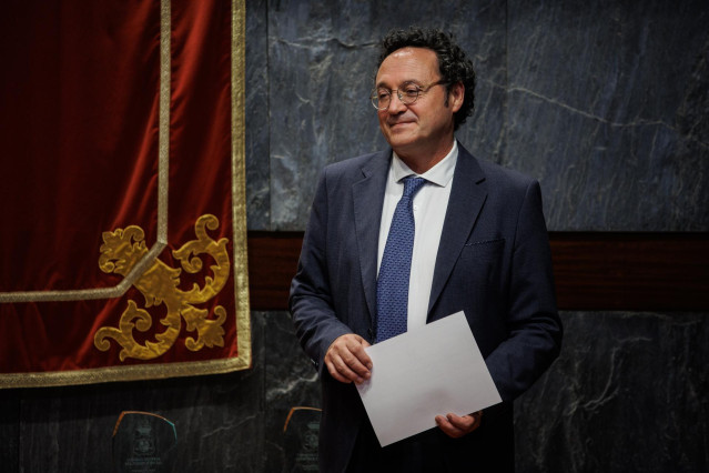 El fiscal general del Estado, Álvaro García Ortiz, durante el acto de entrega de los XI Premios a la Calidad de la Justicia, a 21 de junio de 2024, en Madrid (España).