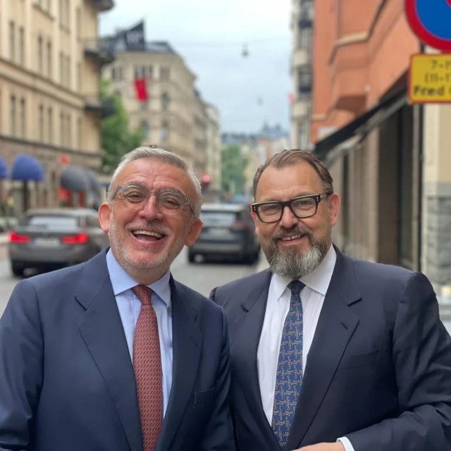 De izda a dcha, Alfonso López y Morten Rud Pedersen
