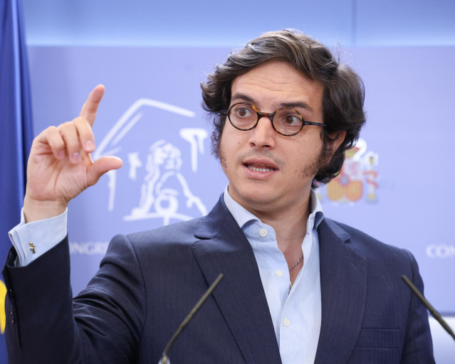 El secretario general del grupo parlamentario de Vox en el Congreso, José María Figaredo.