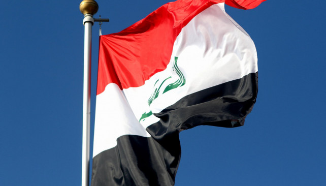 EuropaPress 6087876 june 2024 saint petersburg russia the flag of republic of iraq seen in the