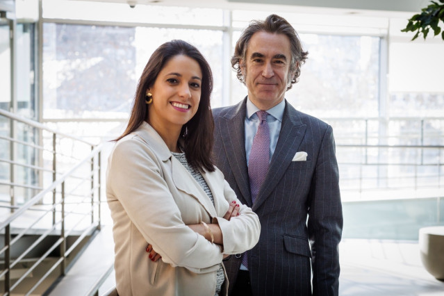 Archivo - Los co-consejeros delegados de Deeplabs, Pilar Gil y Javier de Pablo