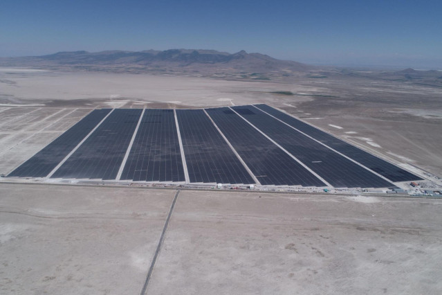 Archivo - Proyecto solar de Karapinar en Turquía