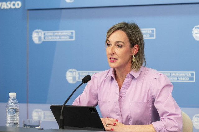 La portavoz del Gobierno Vasco, Maria Ubarretxena