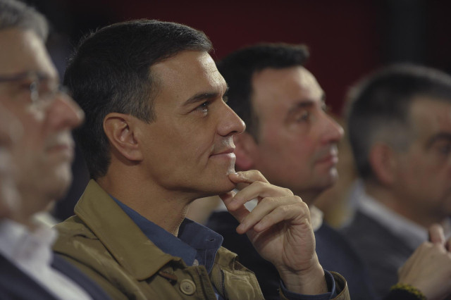 Archivo - El presidente del Gobierno, Pedro Sánchez, asiste al acto de presentación de la candidatura a la alcaldía de Barakaldo (Vizcaya) de Alfredo Retortillo. PEDRO SÁNCHEZ PÉREZ-CASTEJÓN;