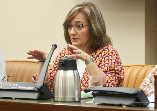 Archivo - La presidenta de la Autoridad Independiente de Responsabilidad Fiscal (AIReF), Cristina Herrero.