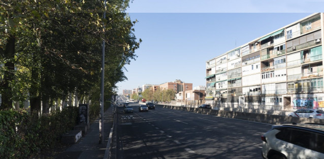 Estado actual de la A-5 a su paso por el distrito de Latina