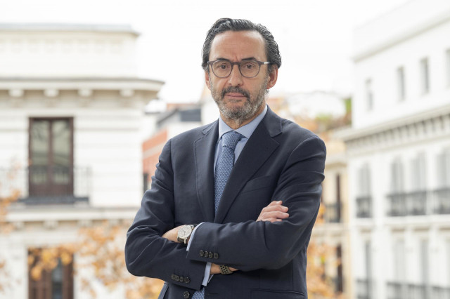 Archivo - Aenor premia la calidad de la atención de Mutualidad renovando su certificación ISO 9001. El presidente de Mutualidad, Enrique Sanz Fernández-Lomana, en imagen.