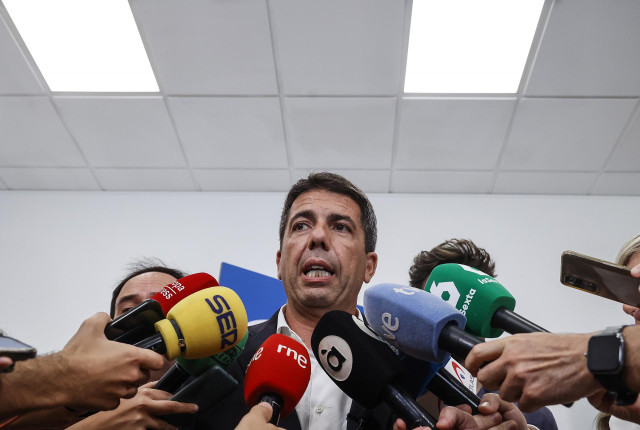El presidente de la Generalitat Valenciana y presidente del PPCV, Carlos Mazón, en imagen de archivo.