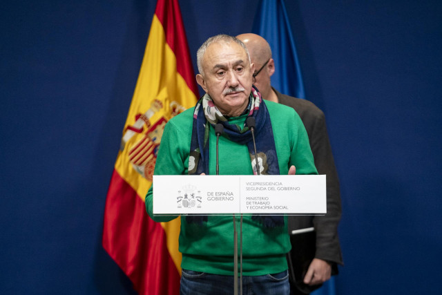 Archivo - El secretario general de UGT, Pepe Álvarez.