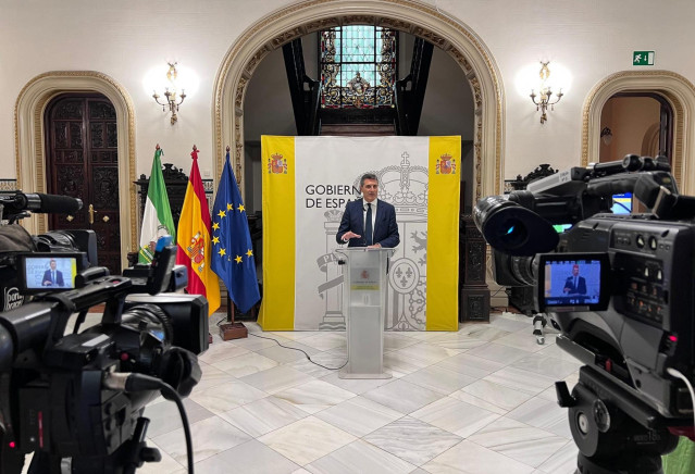 El delegado del Gobierno en Andalucía, Pedro Fernández