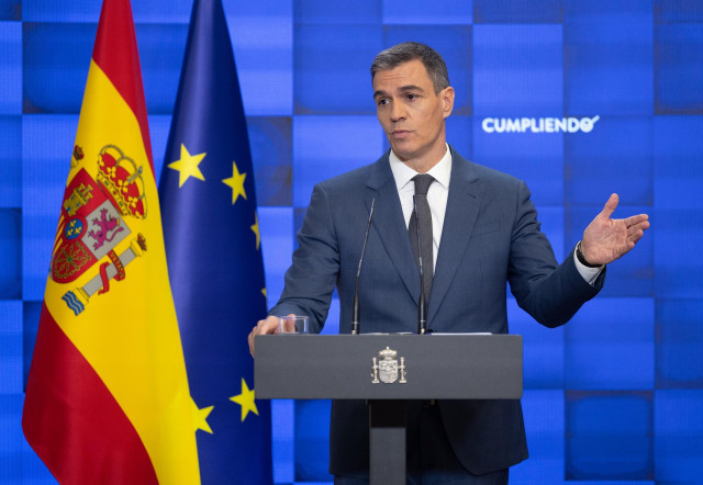 El presidente del Gobierno, Pedro Sánchez.