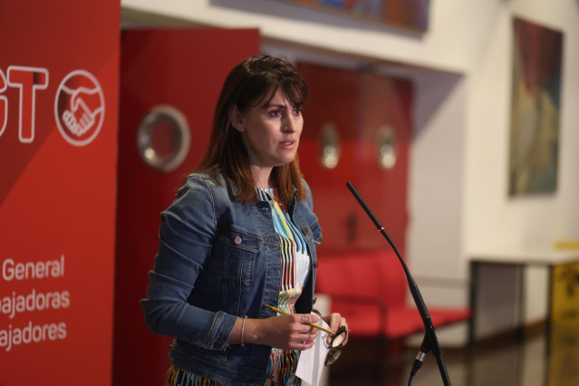 Archivo - La secretaria de Política Institucional y Políticas Territoriales de UGT, Cristina Estévez.