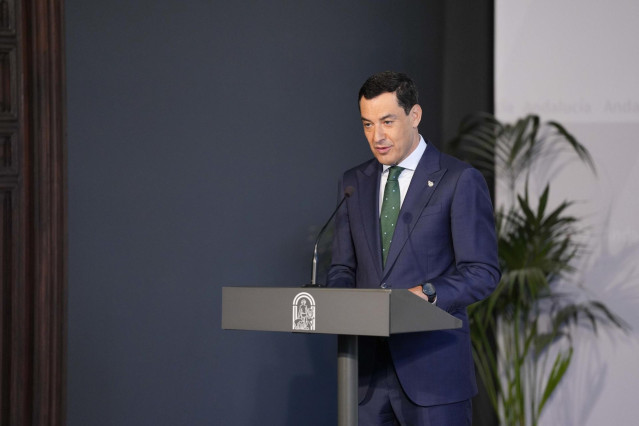 El presidente de la Junta de Andalucía, Juanma Moreno, imagen de archivo.