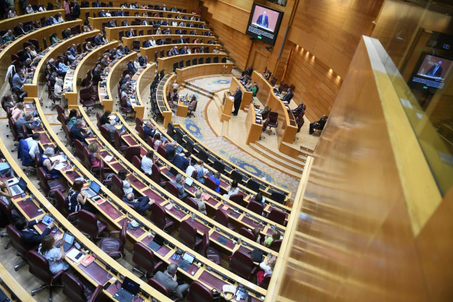 Vista de una sesión plenaria, en el Senado, a 31 de julio de 2024, en Madrid (España). El Pleno del Senado ha aprobado hoy de manera definitiva la reforma judicial pactada por PP y PSOE, en el marco de su acuerdo para renovar el Consejo General del Poder