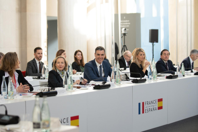 Archivo - El presidente Pedro Sánchez, en la cumbre bilateral con Francia que selló el Tratado