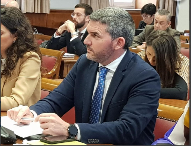 El senador del PP por la Región de Murcia Antonio Luengo