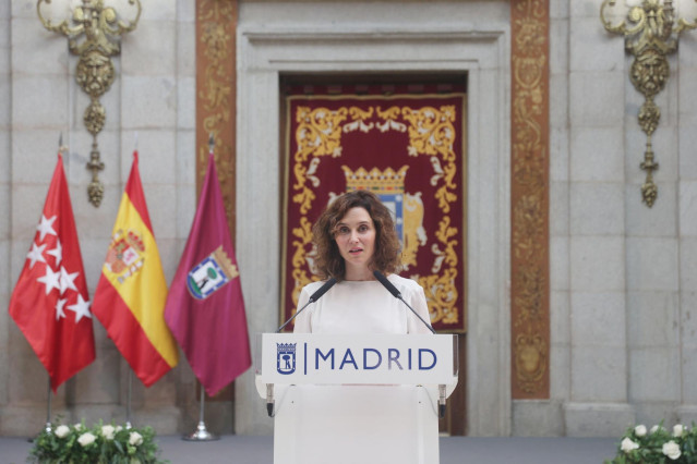 Isabel Díaz Ayuso, presidenta de la Comunidad de Madrid
