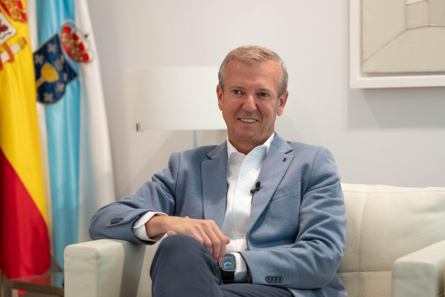Rueda, durante la entrevista con Europa Press.