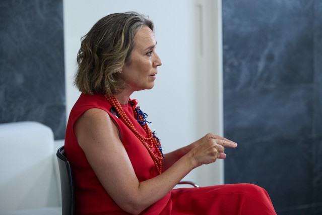 Entrevista con la secretaria general del PP, Cuca Gamarra