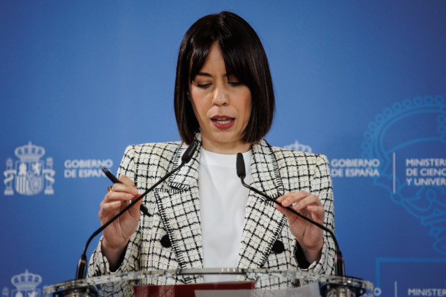 Archivo - La ministra de Ciencia, Innovación y Universidades, Diana Morant