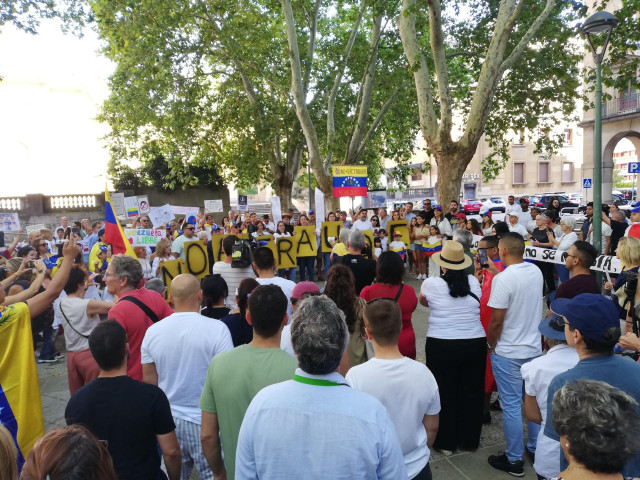Movilización en Pamplona en protesta por el 