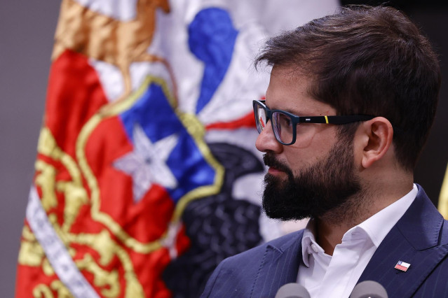 Archivo - El prresidente de Chile, Gabriel Boric.