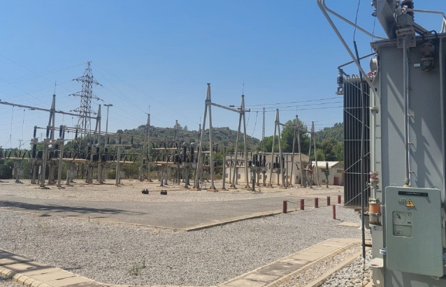 Subestación de Corral del Cuervo de Iberdrola en Onda (Castellón)