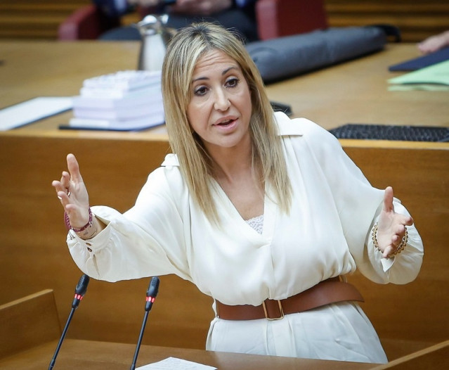 Archivo - La portavoz de Violencia de Género del GPP, Verónica Marcos