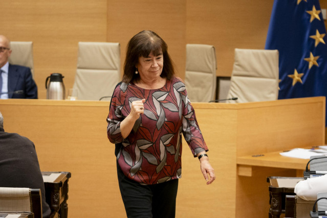 Archivo - La presidenta de la Comisión de Transición Ecológica del Congreso, Cristina Narbona