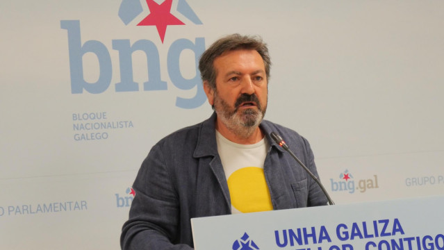 El diputado del BNG Luis Bará