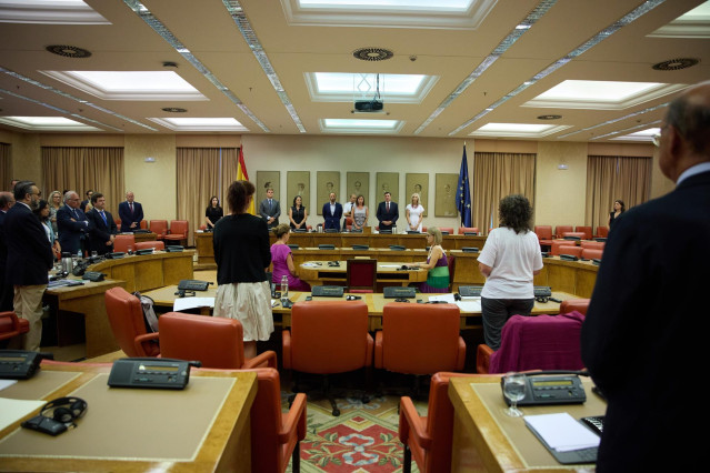 Vista de la Diputación Permanente en el Congreso de los Diputados, a 27 de agosto de 2024, en Madrid (España).