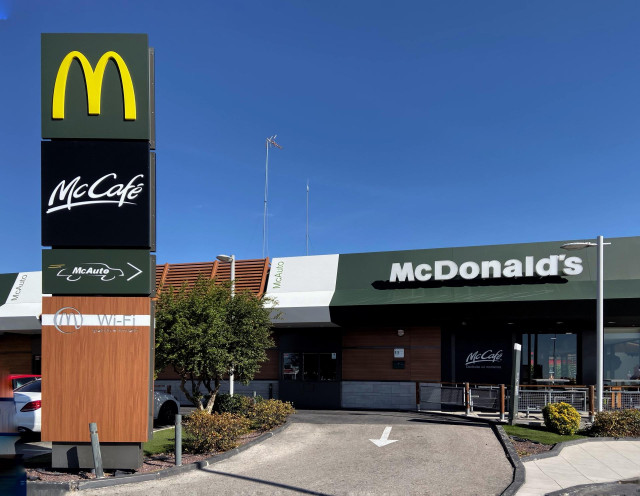 Archivo - Foto del  restaurante de McDonalds