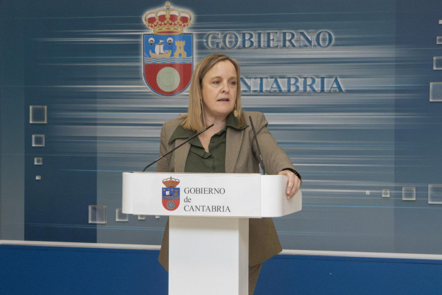 Archivo - La consejera de Presidencia, Justicia, Seguridad y Simplificación Administrativa, Isabel Urrutia.- Archivo