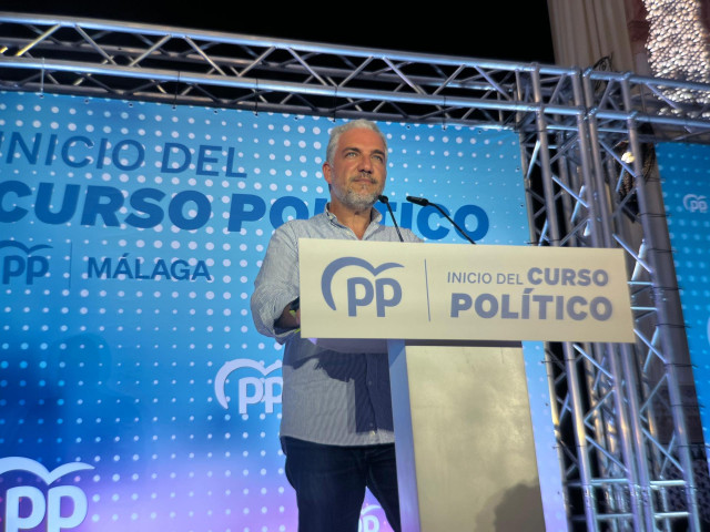 El vicesecretario de Política Autonómica y Municipal y Análisis Electoral del PP, Elías Bendodo, en una imagen de archivo