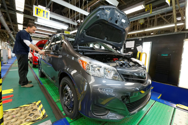Archivo - La producción de las grandes marcas japonesas cae en julio, excepto en el caso de Toyota y Honda.