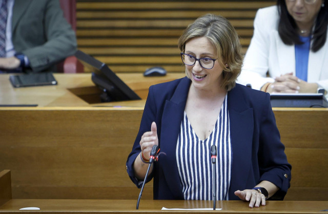 Archivo - La portavoz adjunta del PP en Les Corts Laura Chulià