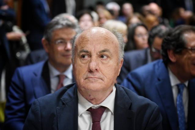 Archivo - El juez Manuel García Castellón durante la entrega de la XIII Edición de los Premios Puñetas de ACIJUR, en la Asociación de la Prensa de Madrid, a 10 de junio de 2024, en Madrid (España)