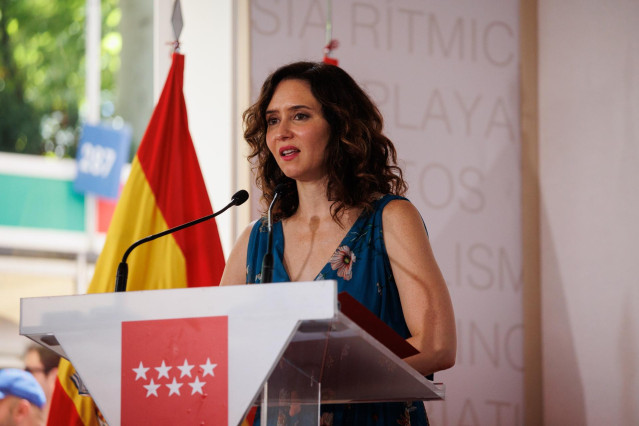 Archivo - La presidenta de la Comunidad de Madrid, Isabel Díaz Ayuso. Archivo.