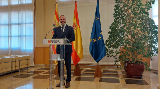 El presidente del Gobierno de Aragón, Jorge Azcón.