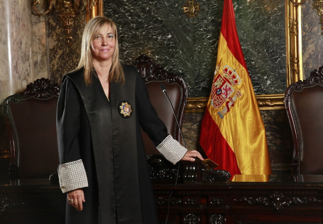 La nueva  presidenta del CGPJ y el Supremo, Isabel Perelló, en una foto de archivo, en 2013, en Madrid (España).