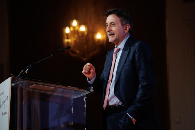 Archivo - El Consejero Delegado de Repsol, Josu Jon Imaz, durante el Premio José Echegaray que concede elEconomista.es, en el Four Seasons Hotel Madrid, a 3 de julio de 2024, en Madrid (España).