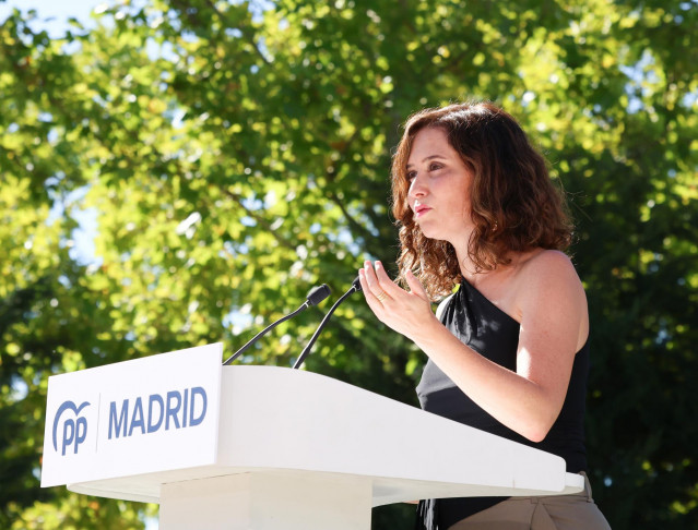 Archivo - La presidenta de la Comunidad de Madrid, Isabel Díaz Ayuso. Archivo.