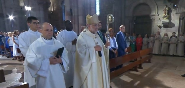Jesus Sanz Montes, en Covadonga