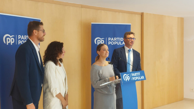 La presidenta del Govern, Marga Prohens, en el encuentro del PP balear del inicio del curso político 2024-2025.