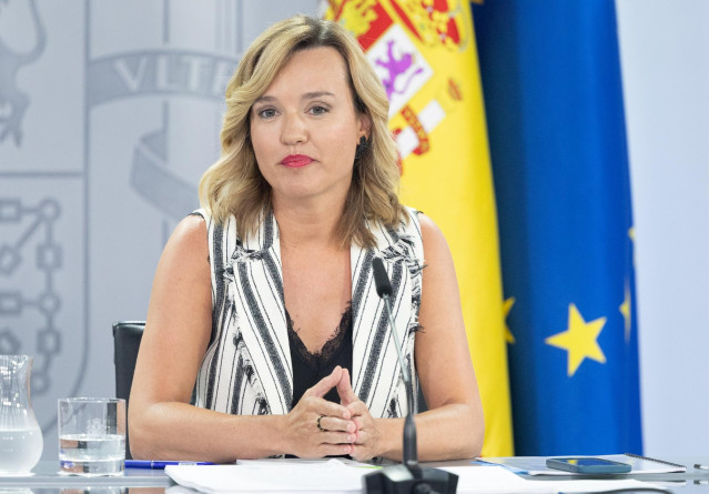 La ministra de Educación, Formación Profesional y Deportes y portavoz del Gobierno, Pilar Alegría, a 3 de septiembre de 2024, en Madrid (España).